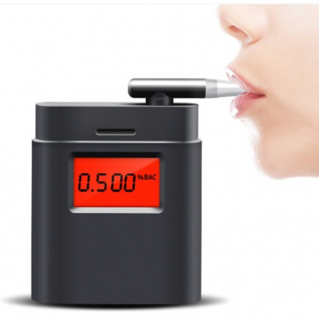 사각 디지털 음주측정기 알콜 운전 단속기, 비접촉 알콜 측정기A급 차량 안전용품 선물 판촉 사은품 #3