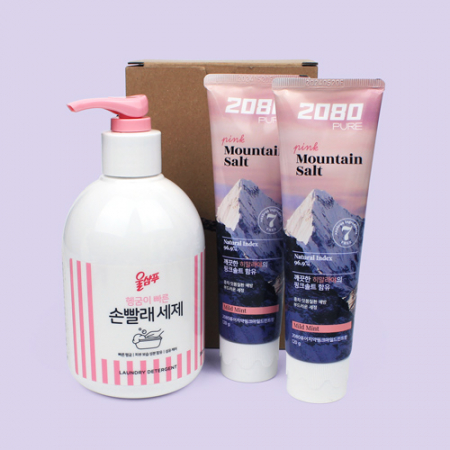 울샴푸 손빨래세제 + 히말라야 핑크 솔트 치약2P 세트 #2