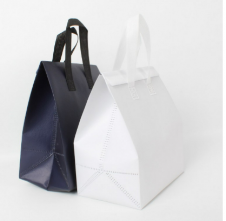 다용도 일회용 보온백 보냉백 보온보냉백 가방 포장 배달가방 네이비 화이트 #2