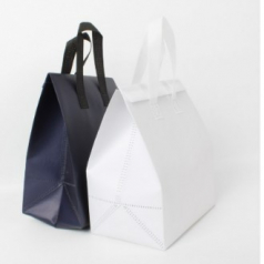 다용도 일회용 보온백 보냉백 보온보냉백 가방 포장 배달가방 네이비 화이트