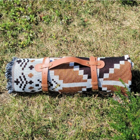 캠핑 카페트 텐트 러그 쇼파커버 차박 가죽 스트랩 마H14 #2